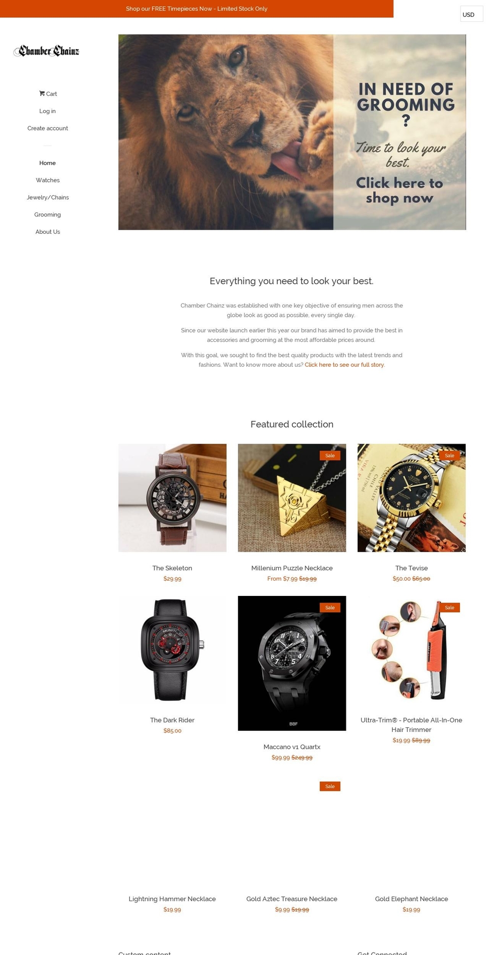 thedogstuffshop.com — Shopify storefront screenshot
