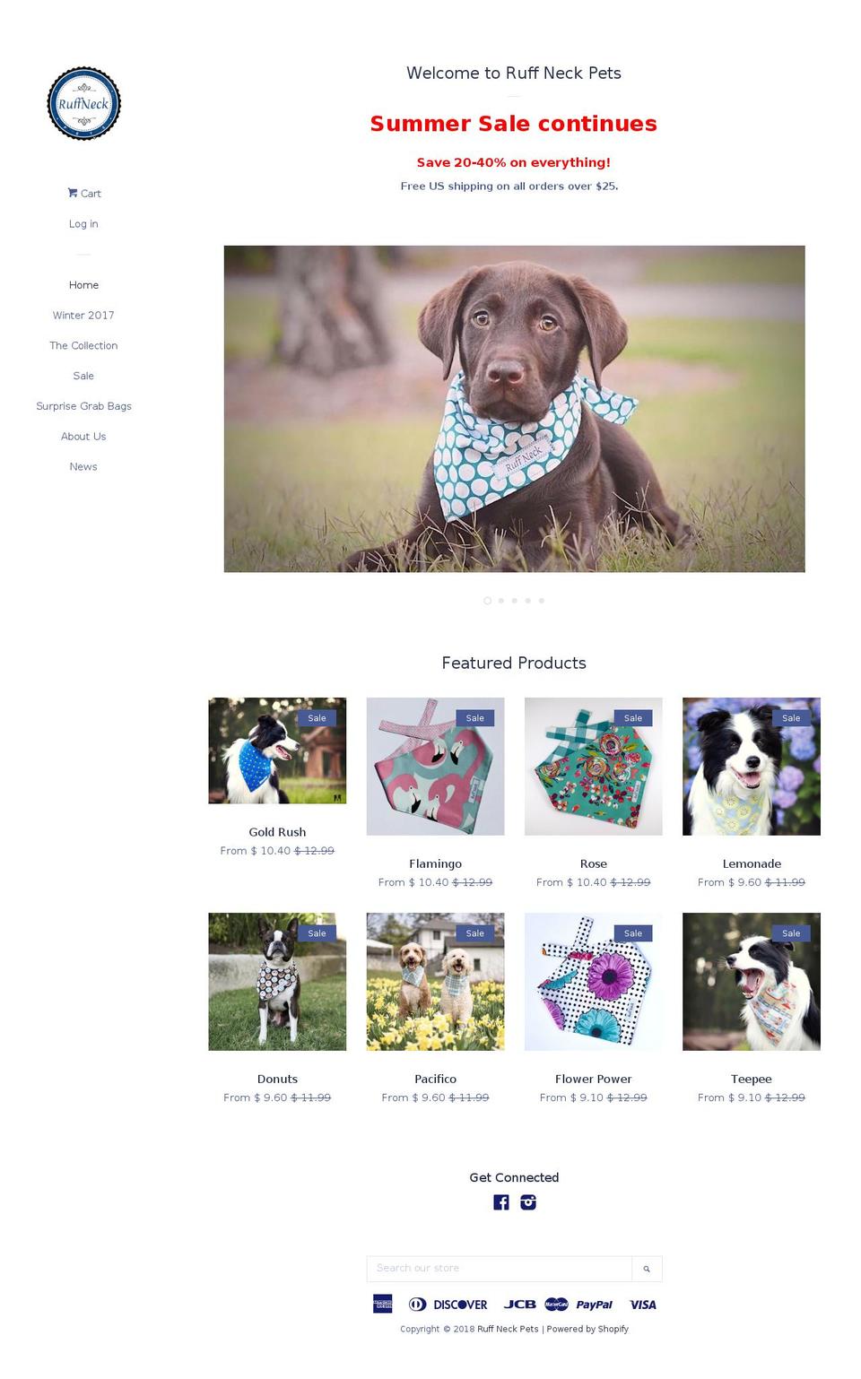 thedoorbow.com — Shopify storefront screenshot