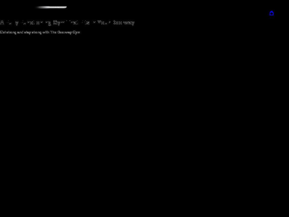thedoorwaygym.com shopify website screenshot