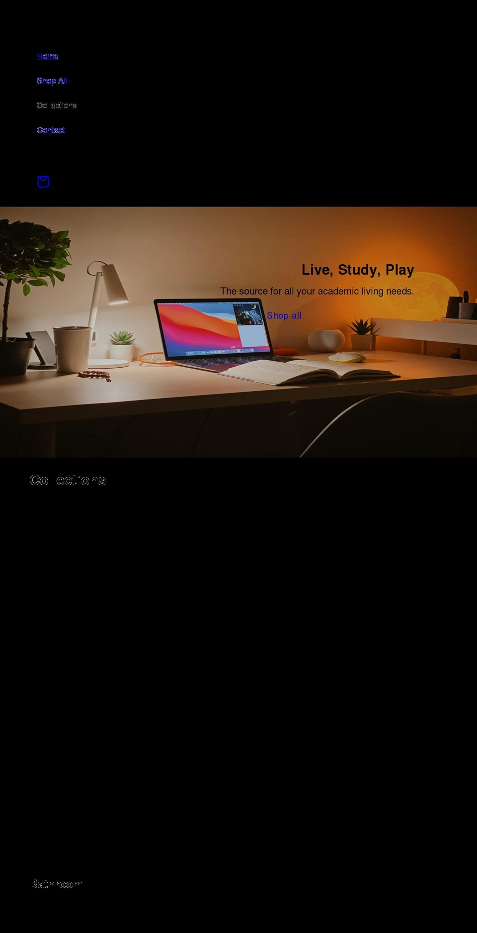 thedormdepot.com shopify website screenshot