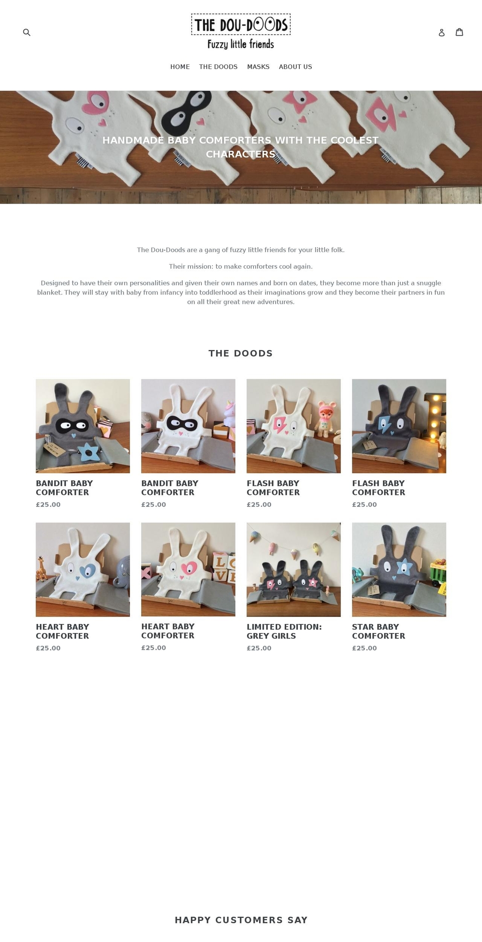 thedoudoods.com — Shopify storefront screenshot