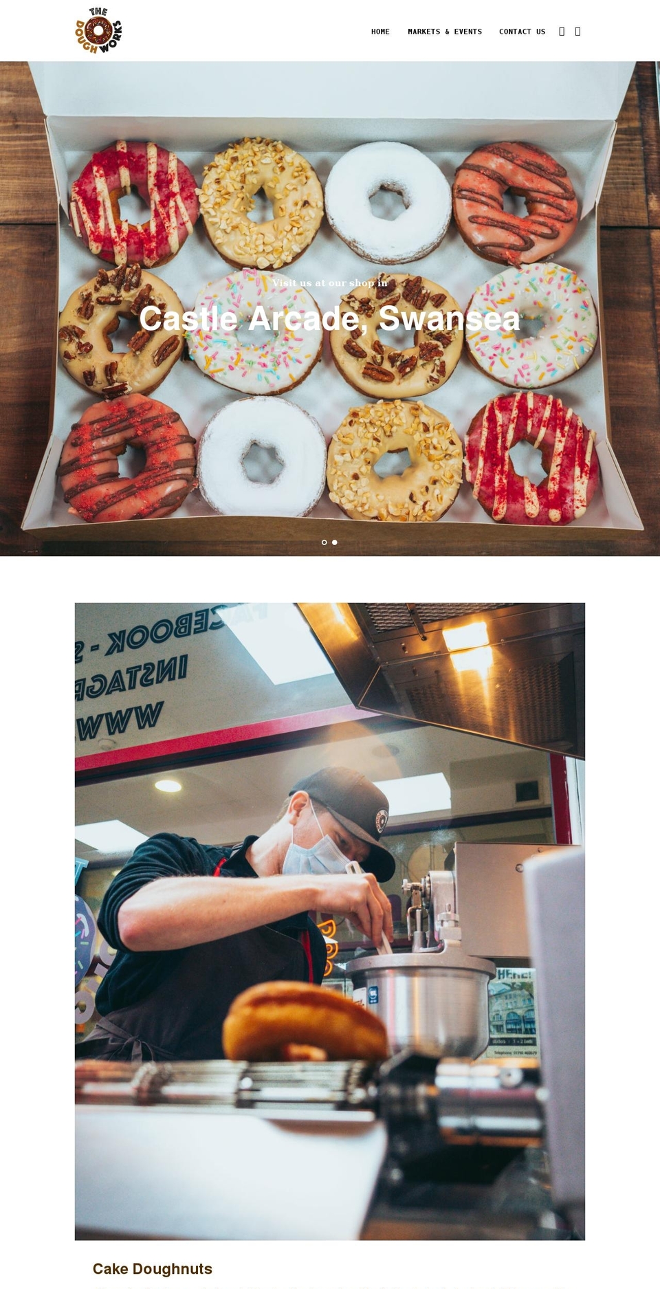 thedoughworks.com shopify website screenshot