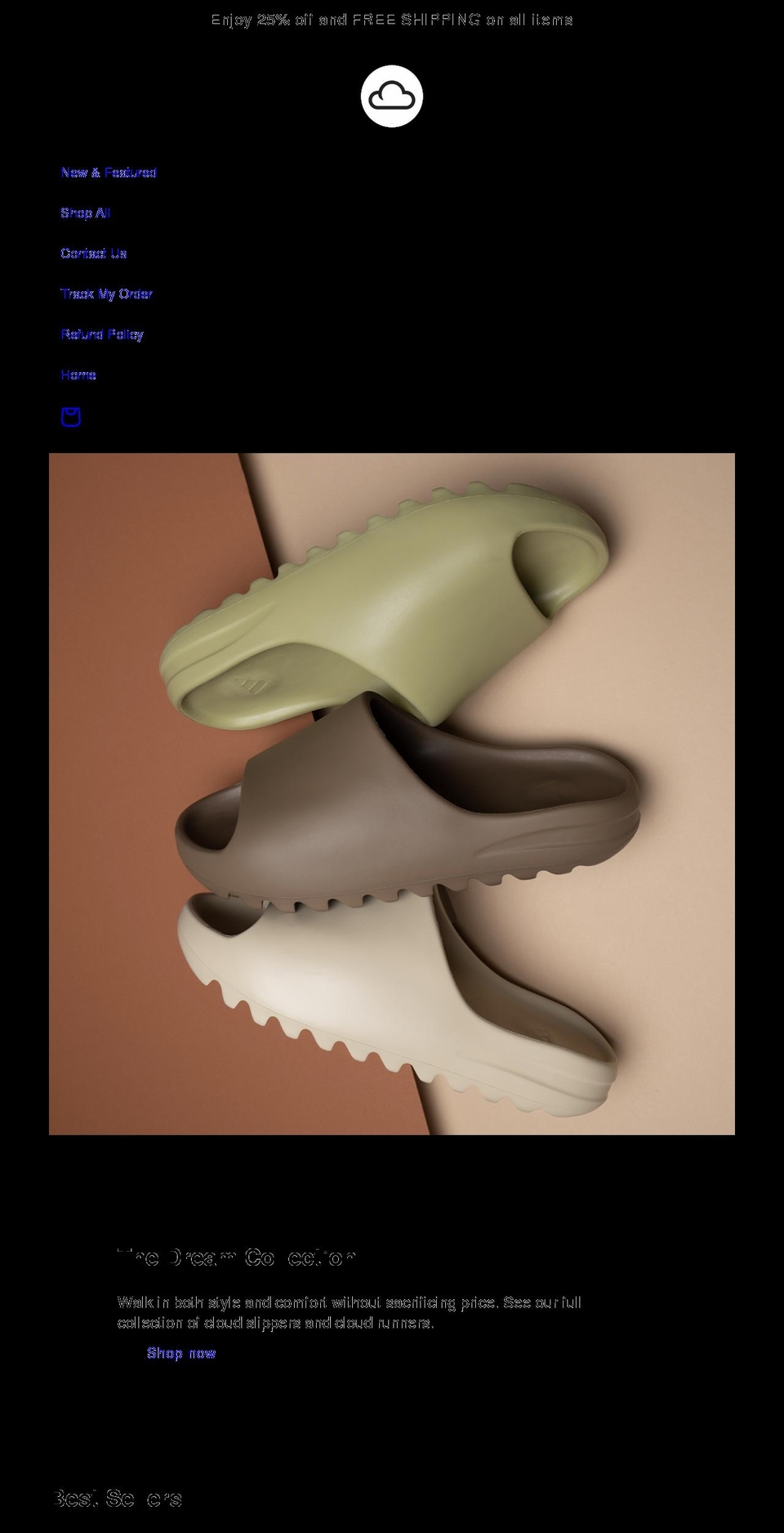 thedreamcollect.com shopify website screenshot