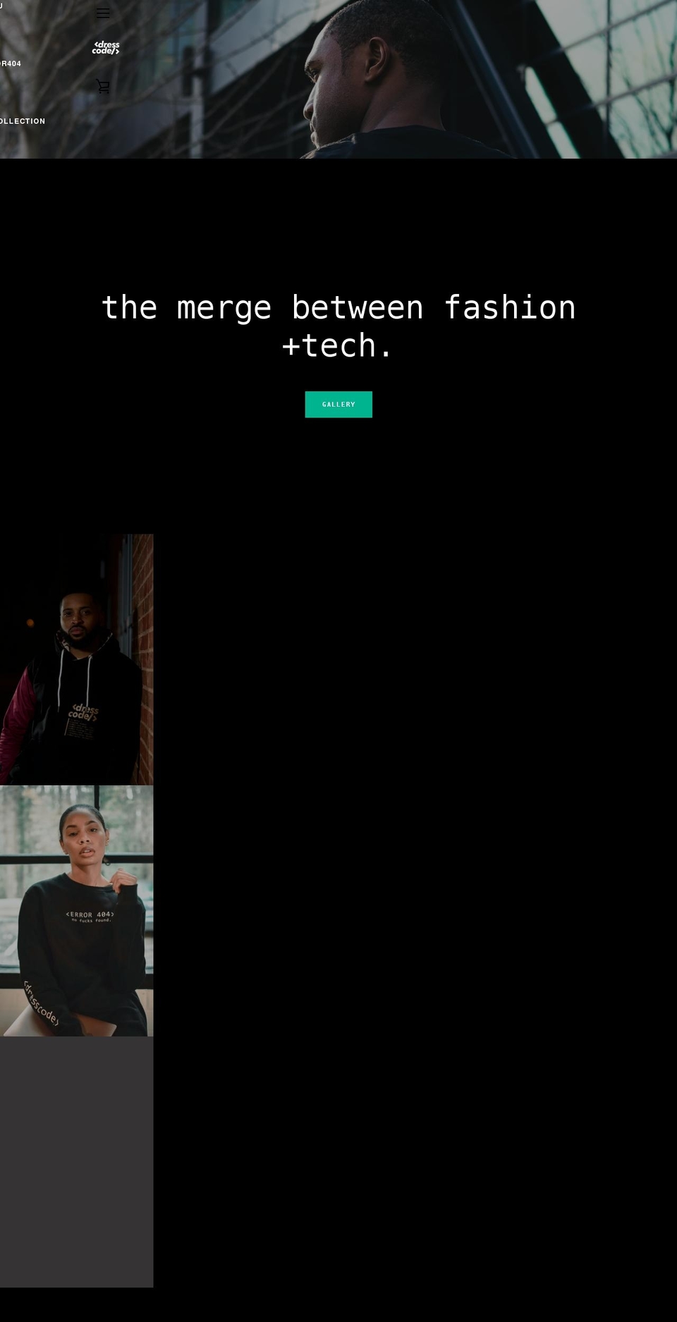 thedresscodeco.com shopify website screenshot