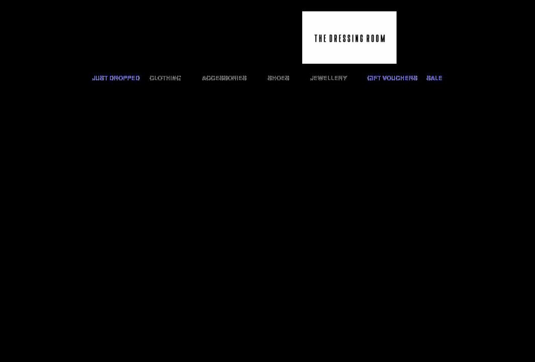 thedressingroomhq.com shopify website screenshot