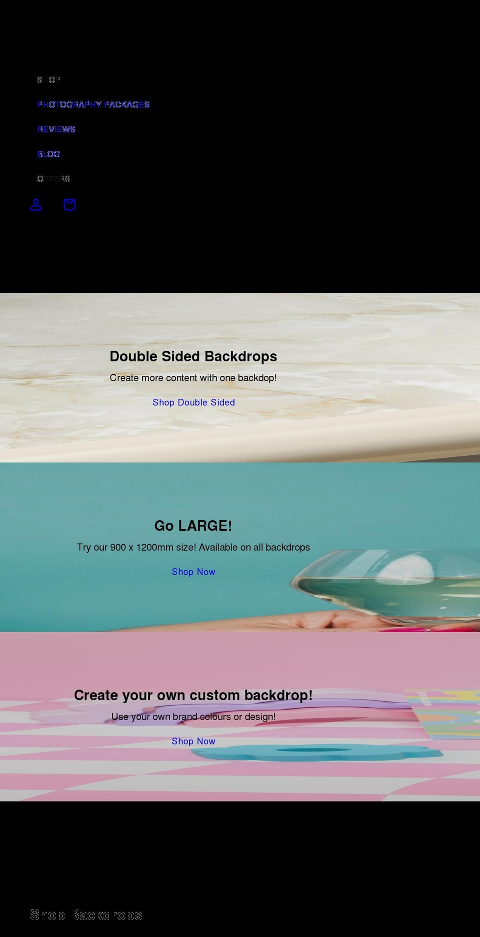 thedropstudio.com.au shopify website screenshot
