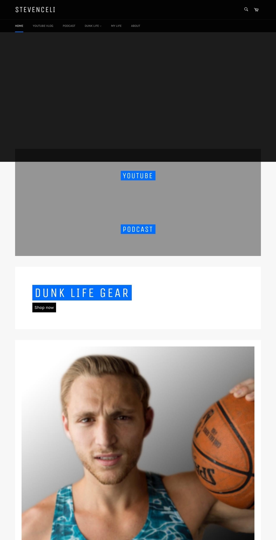 thedunklife.com — Shopify storefront screenshot