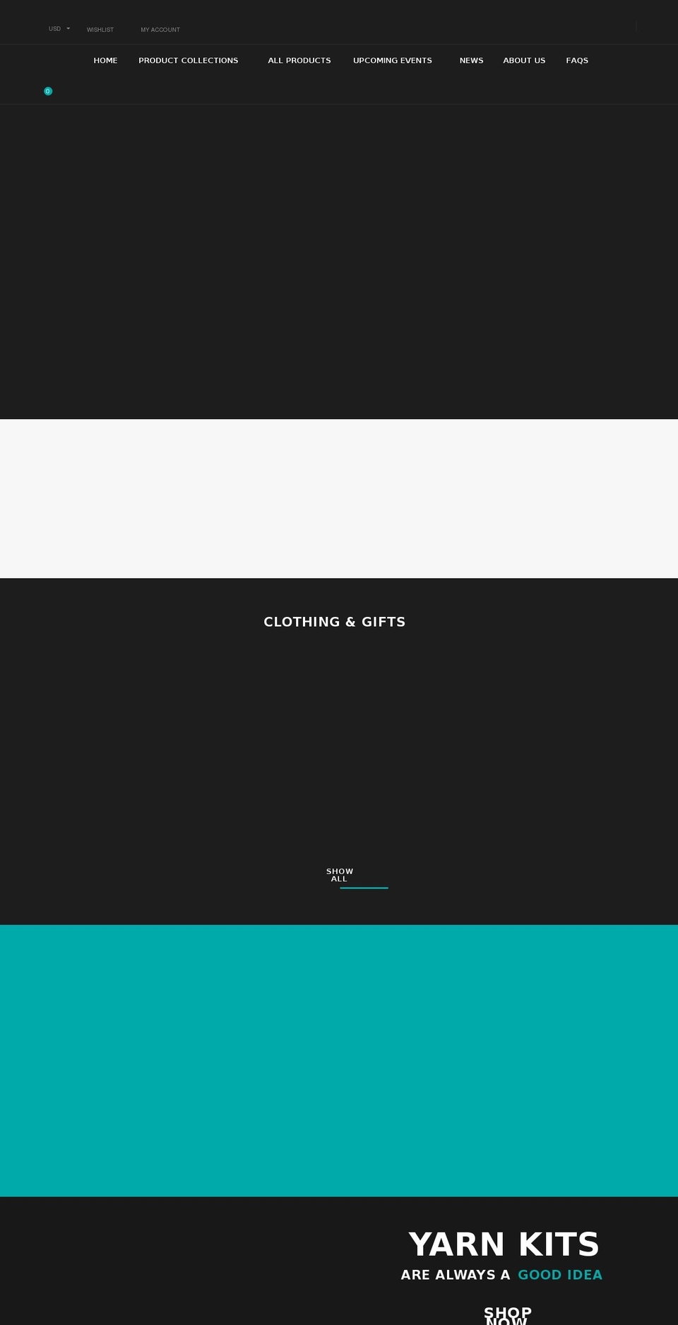 thedyeshack.com — Shopify storefront screenshot
