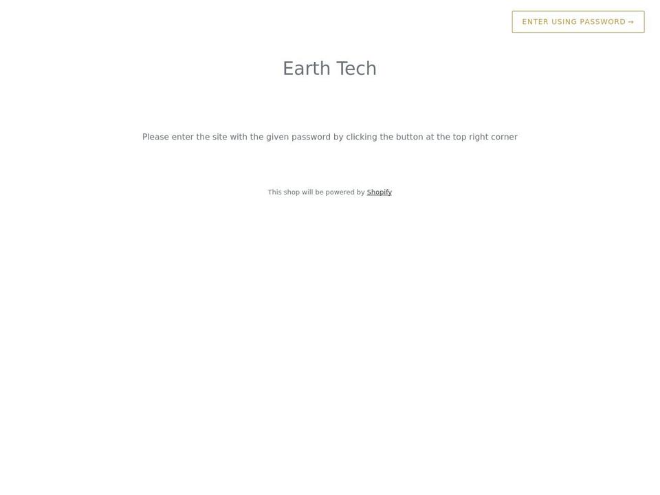 theearthscience.com shopify website screenshot