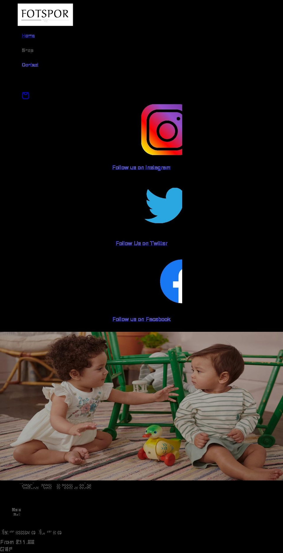 theecokids.com shopify website screenshot