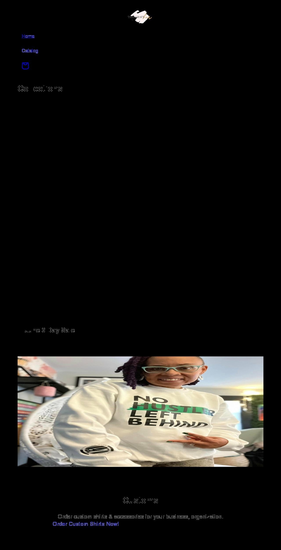 theecrafther.com shopify website screenshot