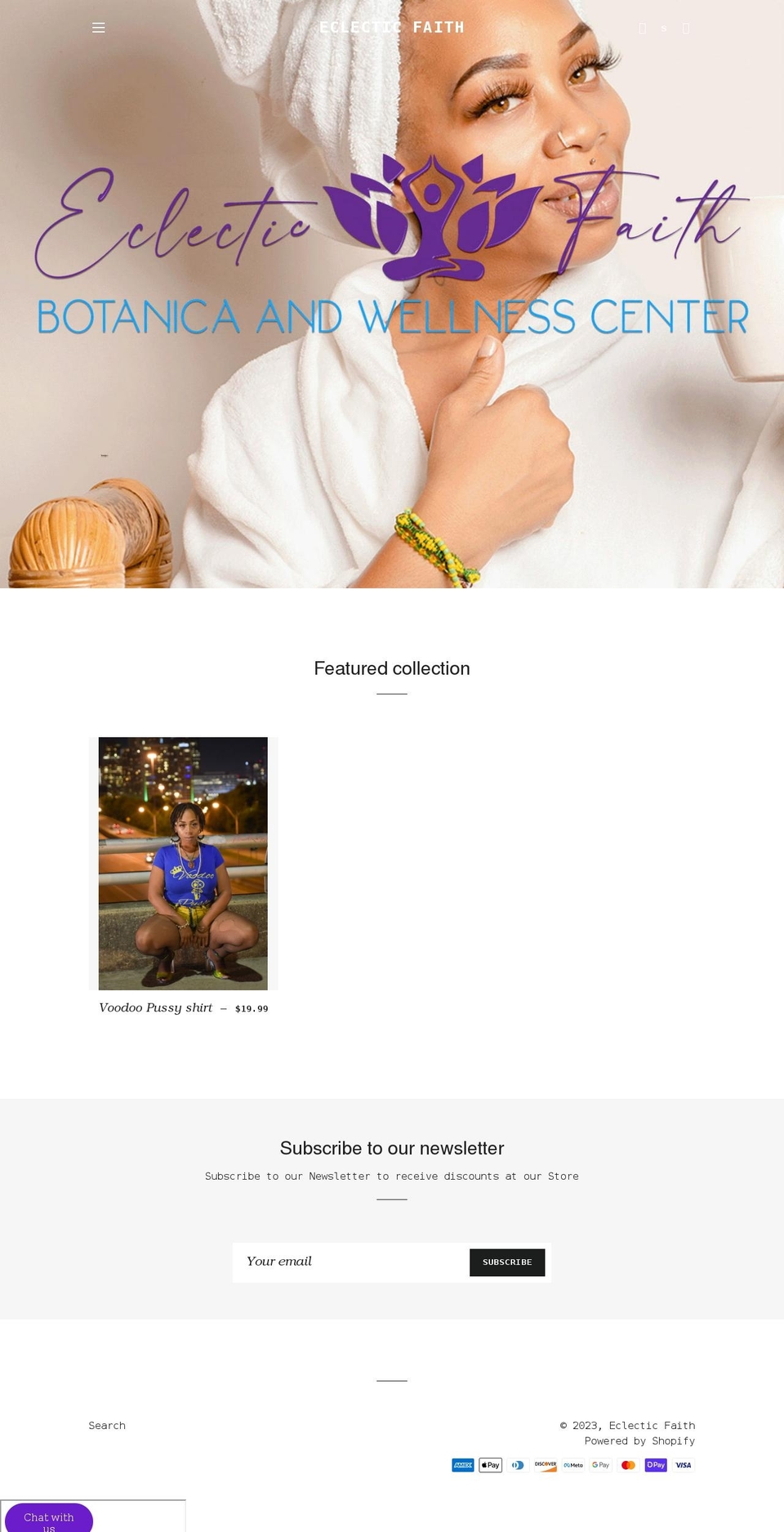 theefaith.com shopify website screenshot