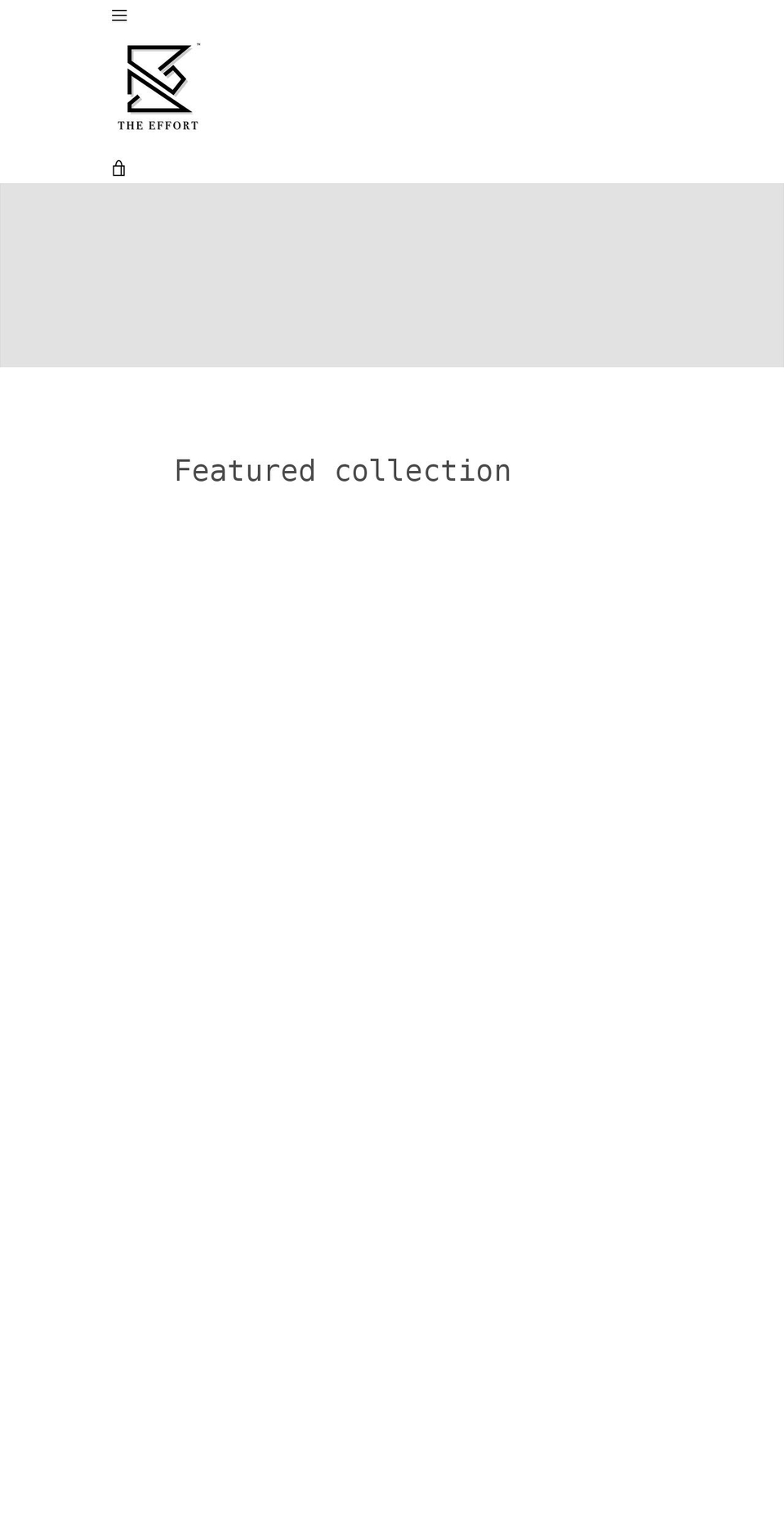theeffortbrand.com shopify website screenshot