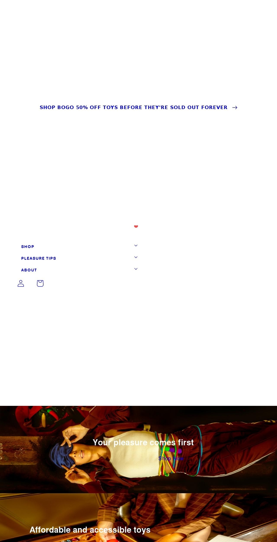 theeggplantstore.com — Shopify storefront screenshot