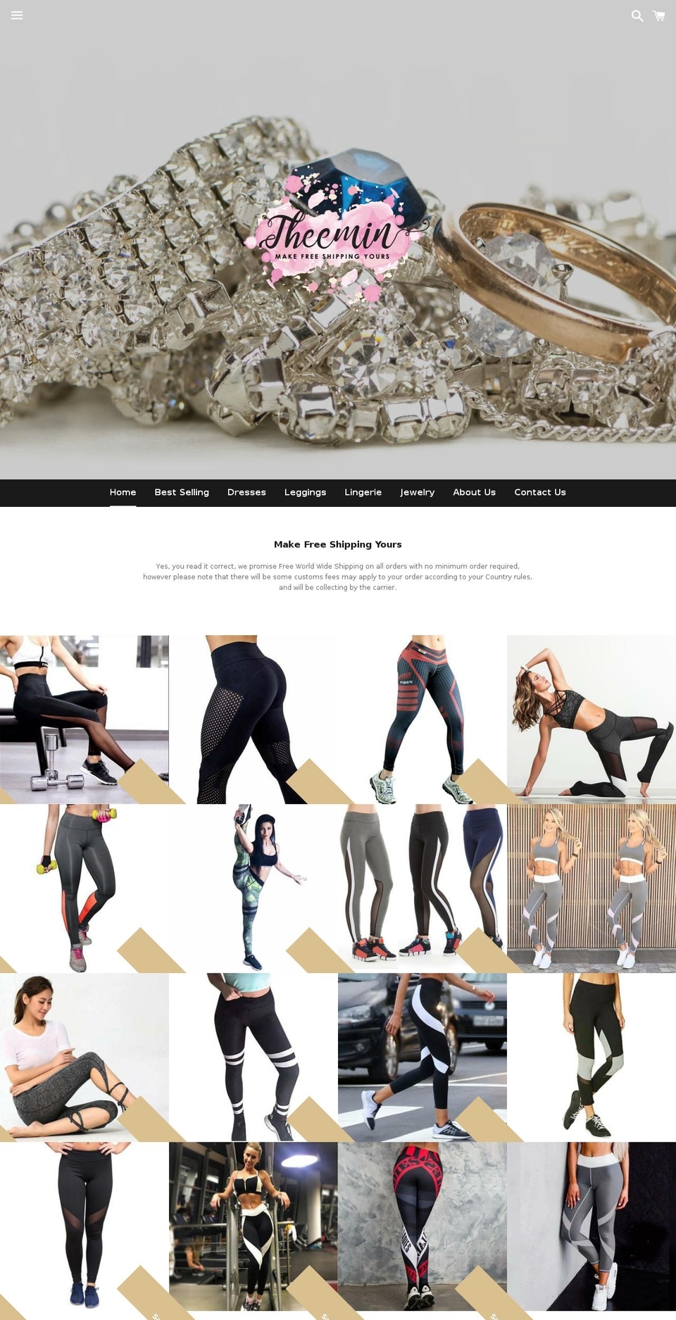 theemin.com — Shopify storefront screenshot