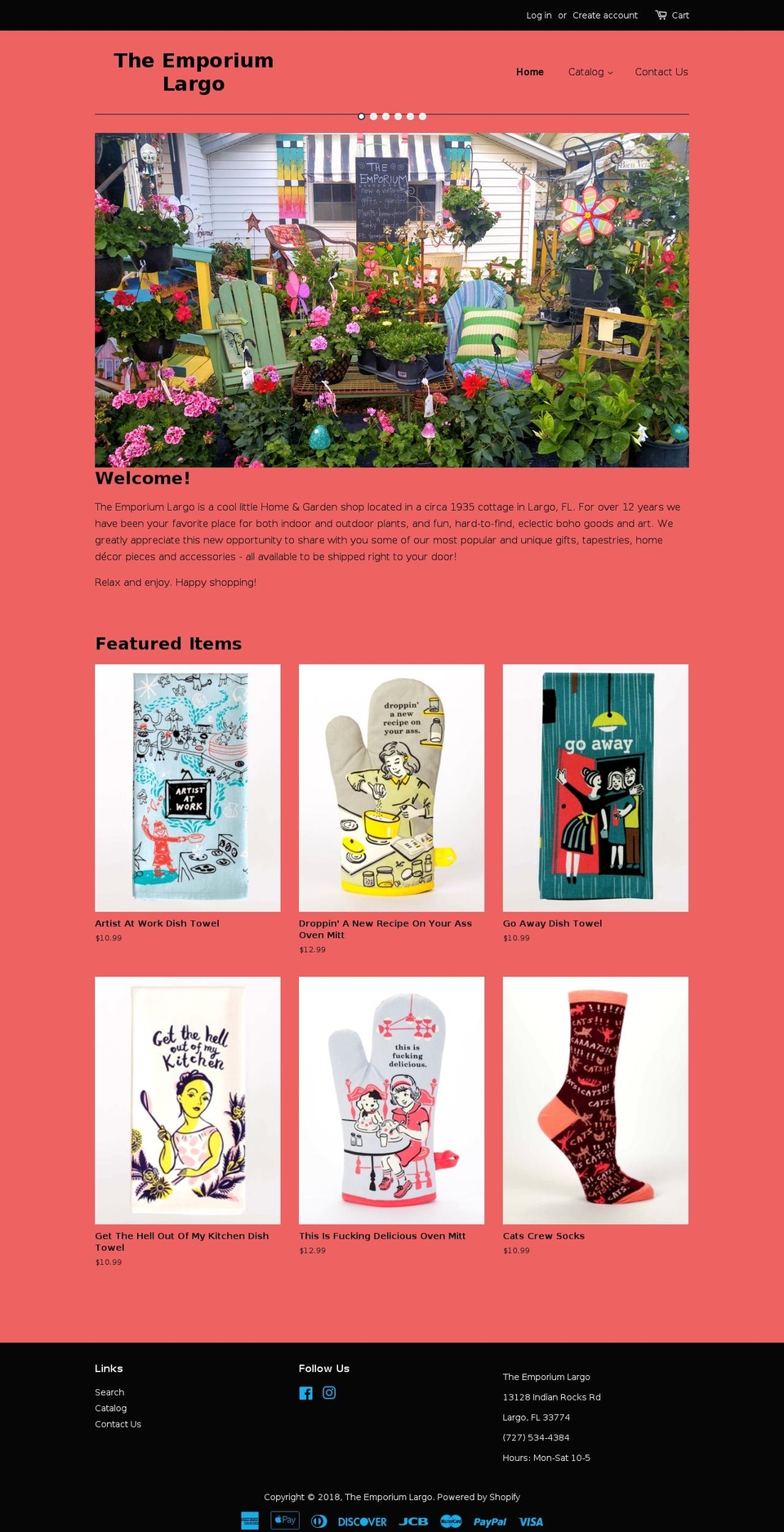 theemporiumlargo.com — Shopify storefront screenshot