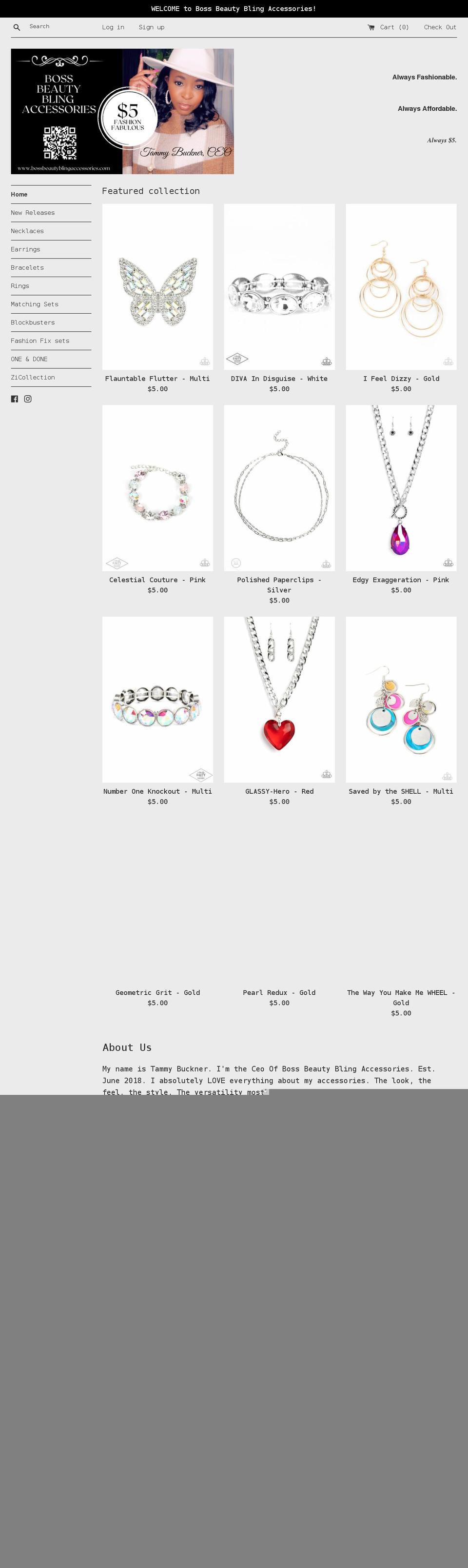 theempressbruja.com shopify website screenshot