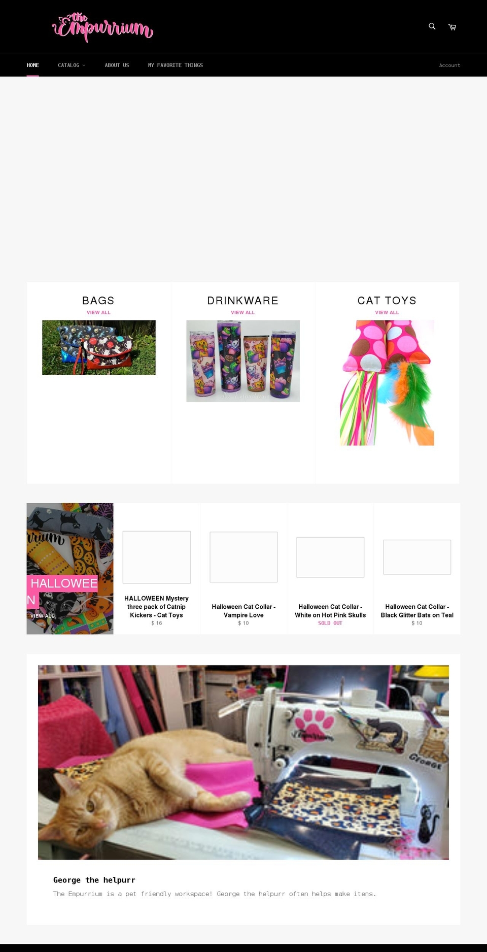 theempurrium.com shopify website screenshot