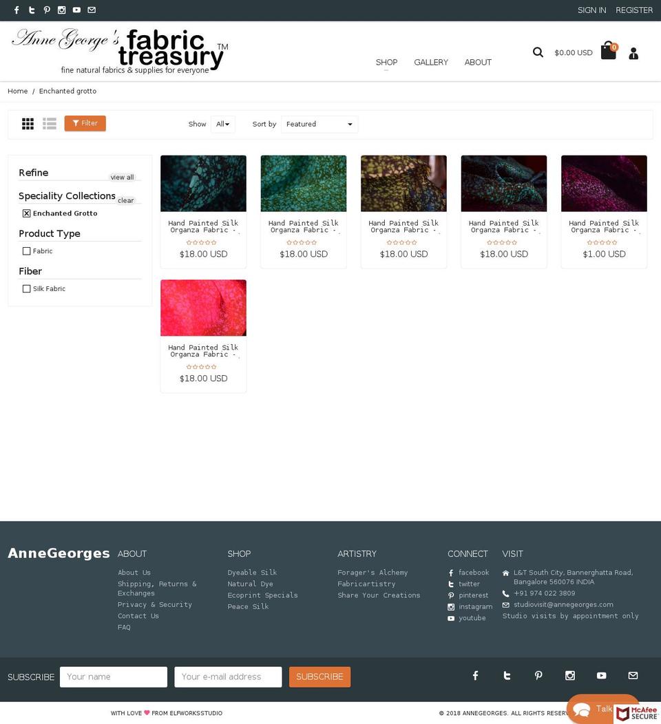 welldone-Oct06-2016-Published Shopify theme site example theenchantedgrotto.com