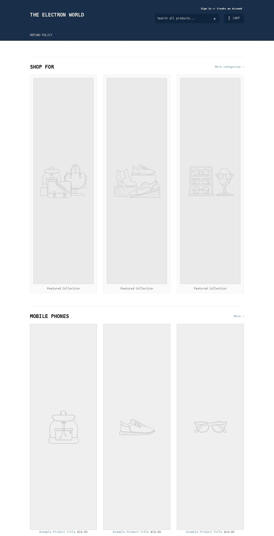 theengatistore.com shopify website screenshot