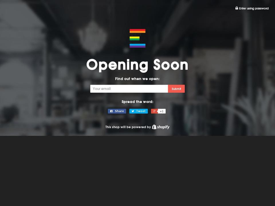 theequalityshop.com shopify website screenshot