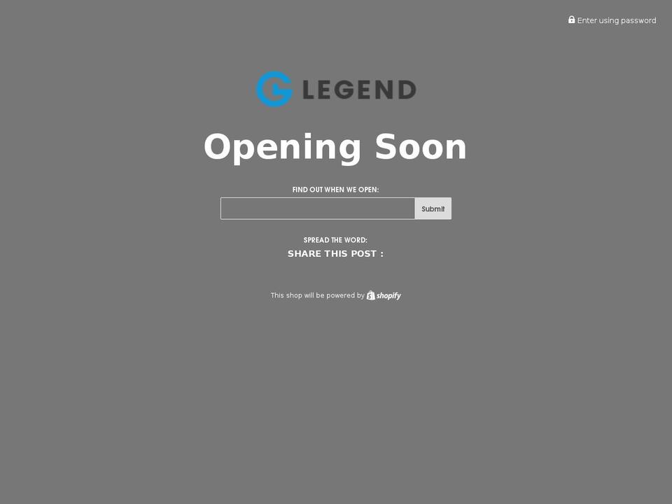 legend-v1-4 Shopify theme site example theeshack.com