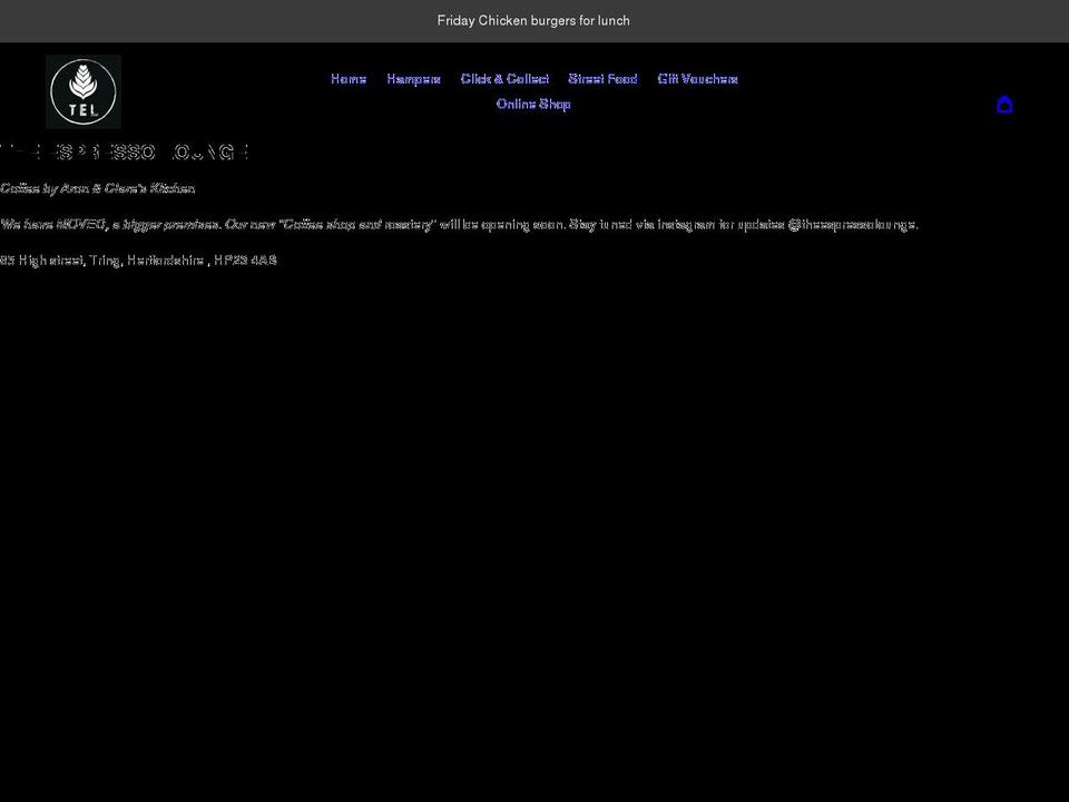 theespressolounge.co.uk shopify website screenshot