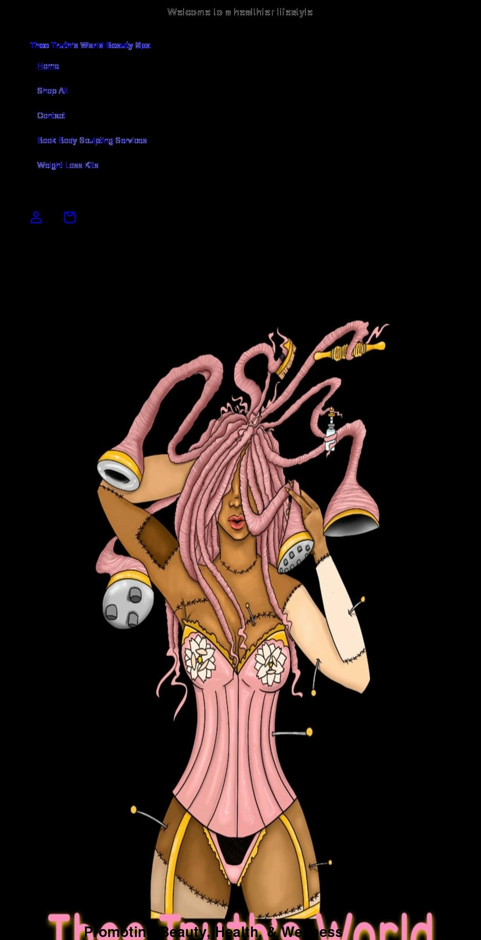 theetruthsworld.com shopify website screenshot