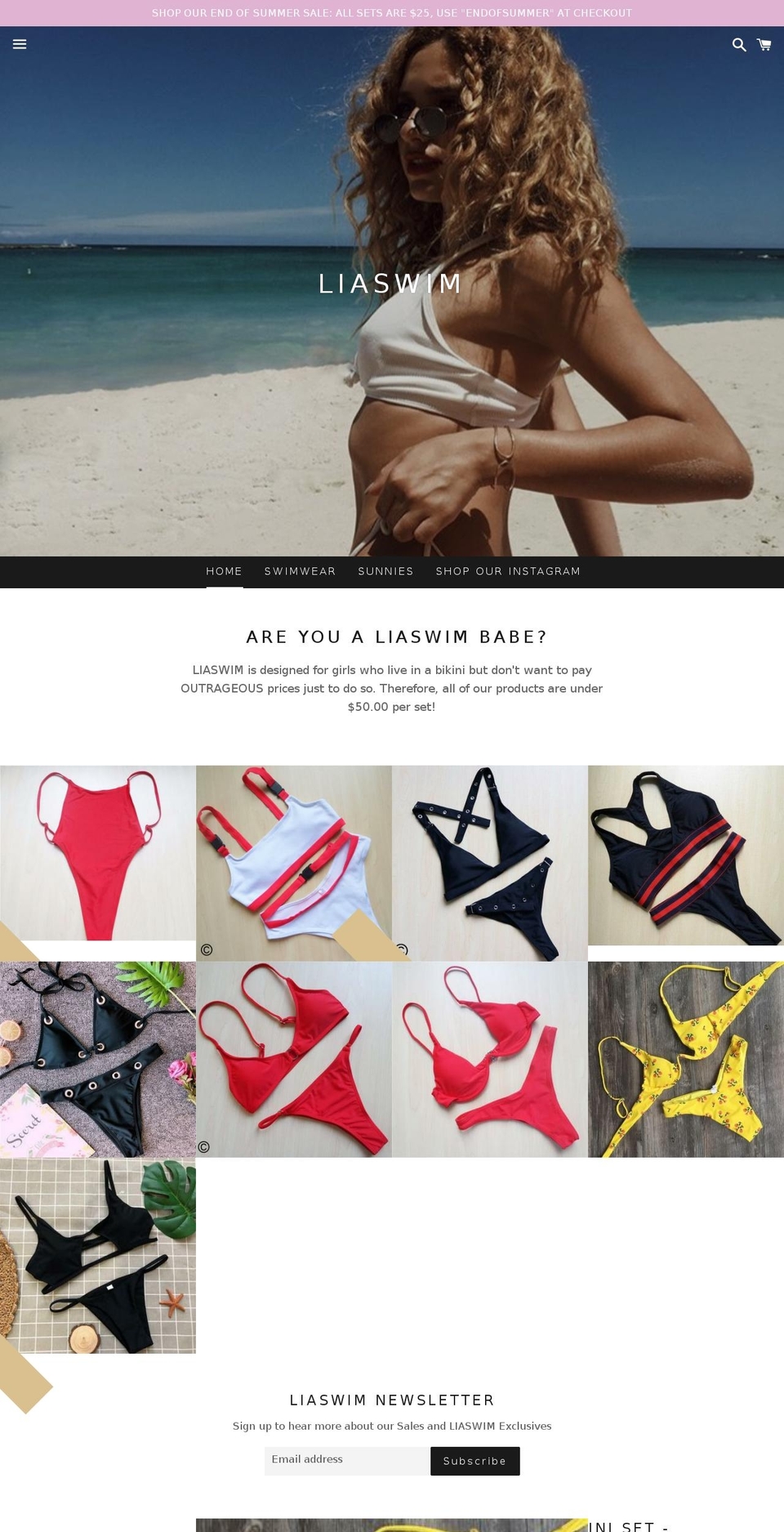 theeyecandyco.com — Shopify storefront screenshot