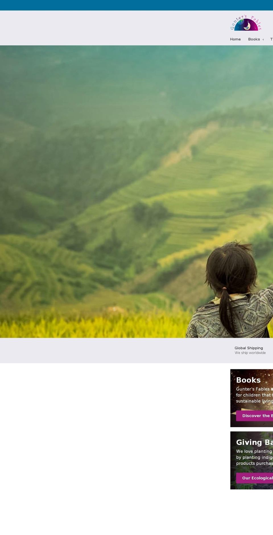 thefableshop.com shopify website screenshot
