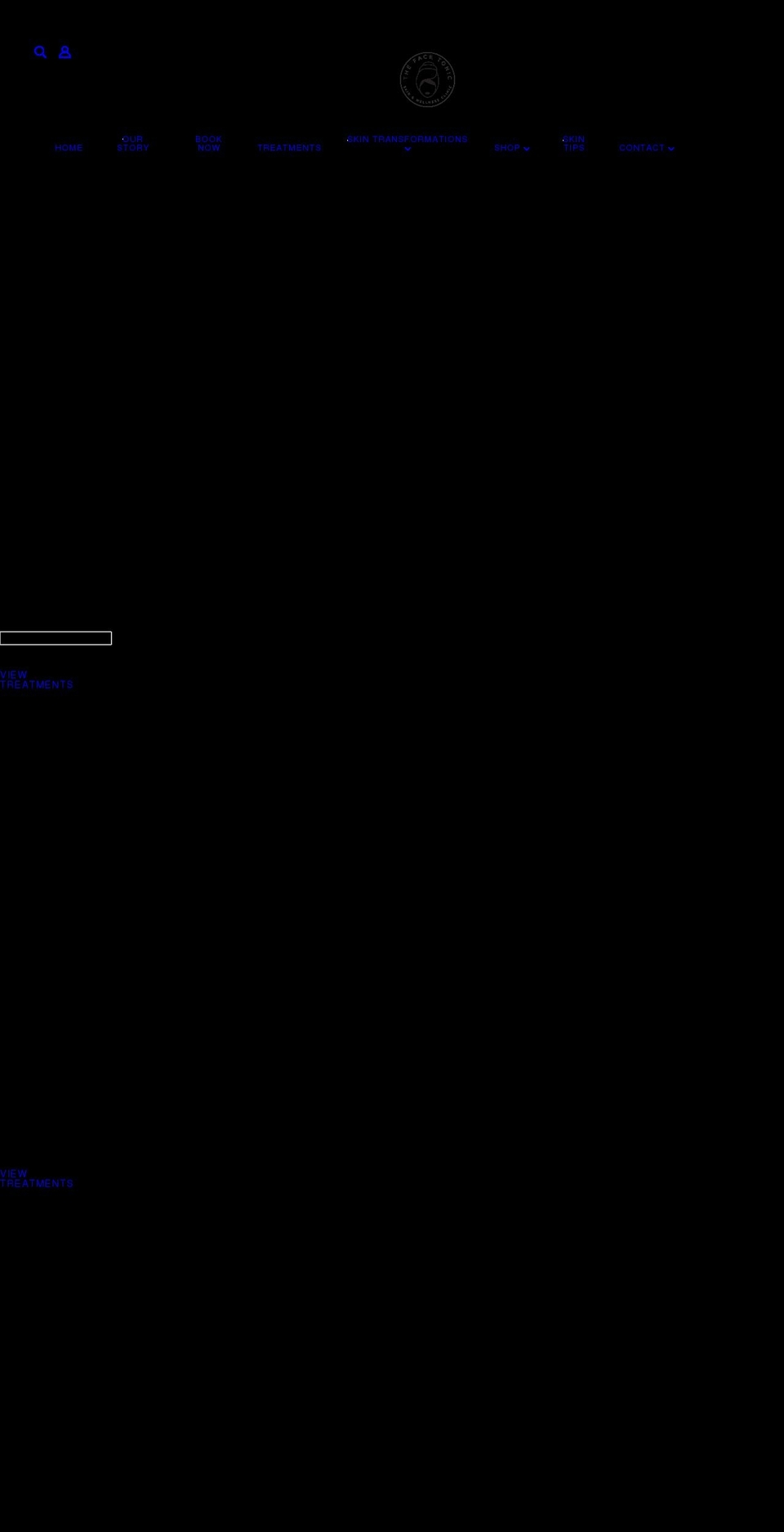 thefacetonic.co.uk shopify website screenshot