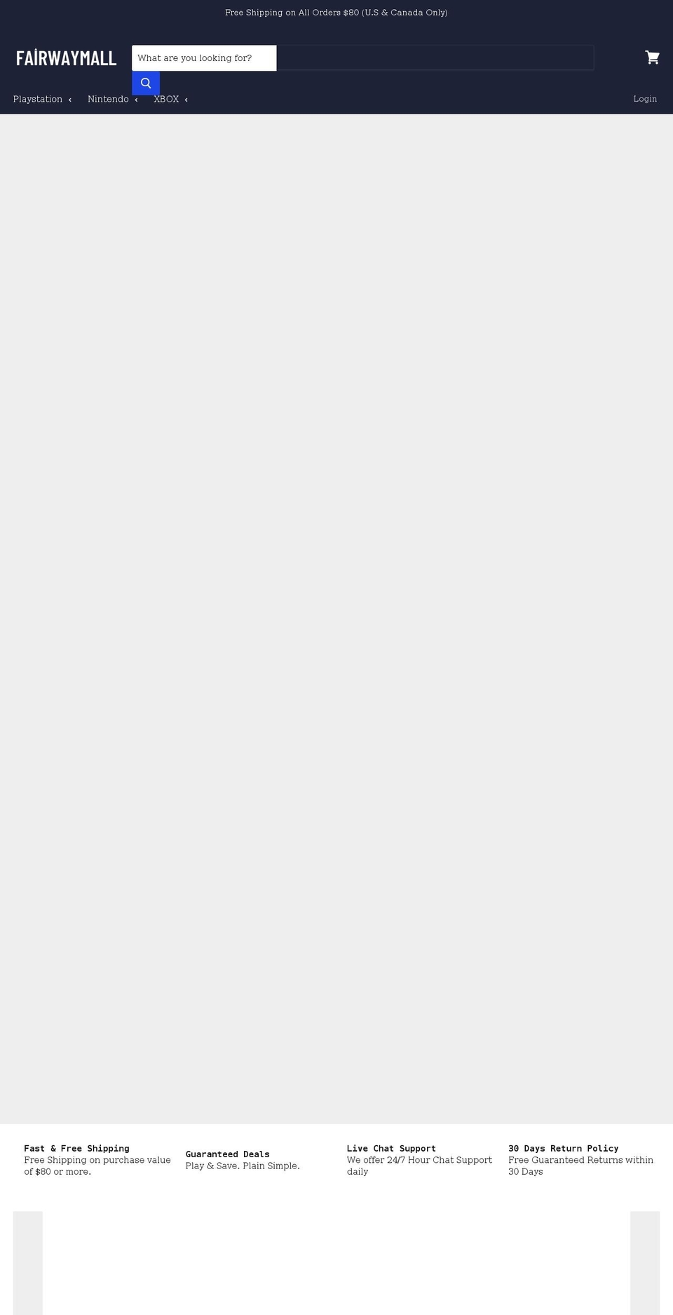 Gosto-demo-homepage Shopify theme site example thefairwaymall.com