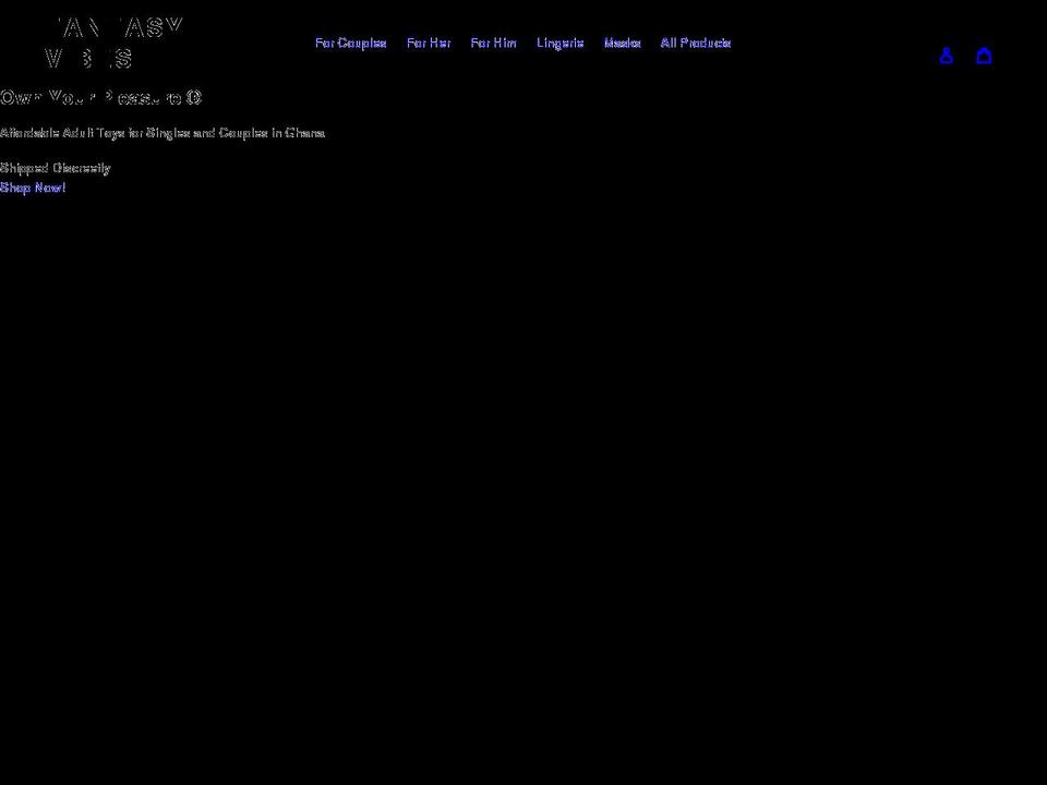 thefantasyvibes.com shopify website screenshot
