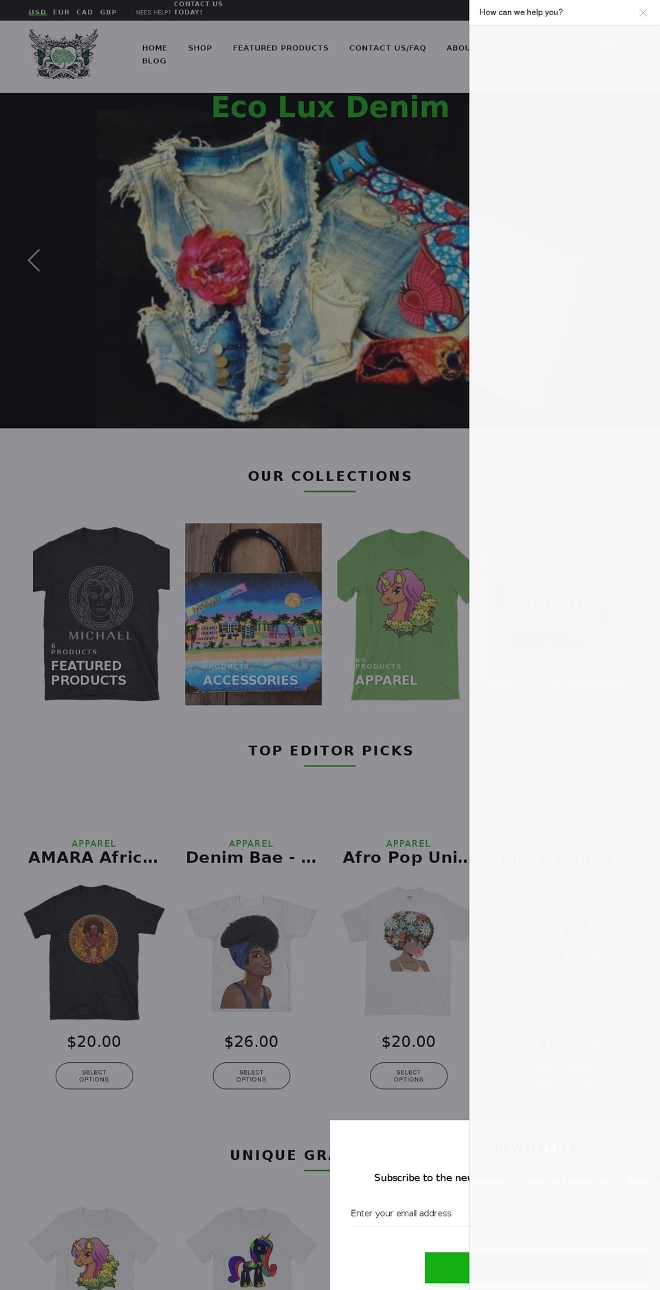 thefarawaytreecollection.com — Shopify storefront screenshot