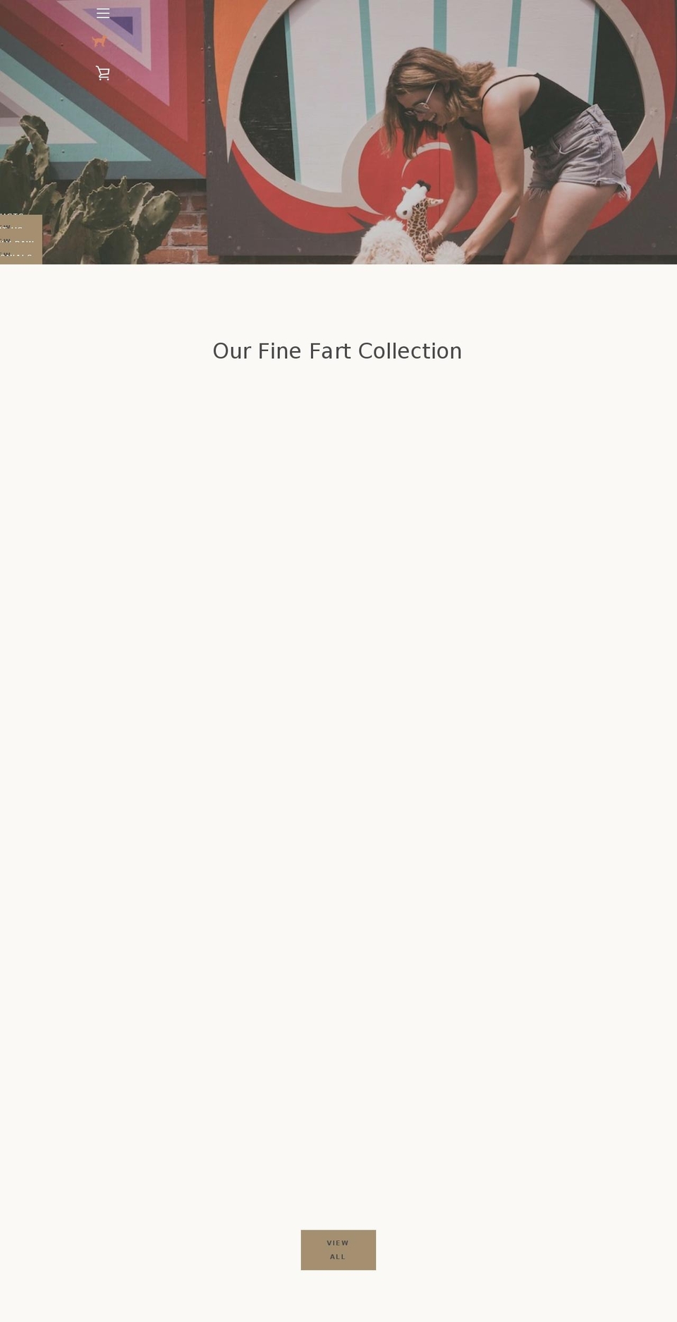 thefartdog.com — Shopify storefront screenshot