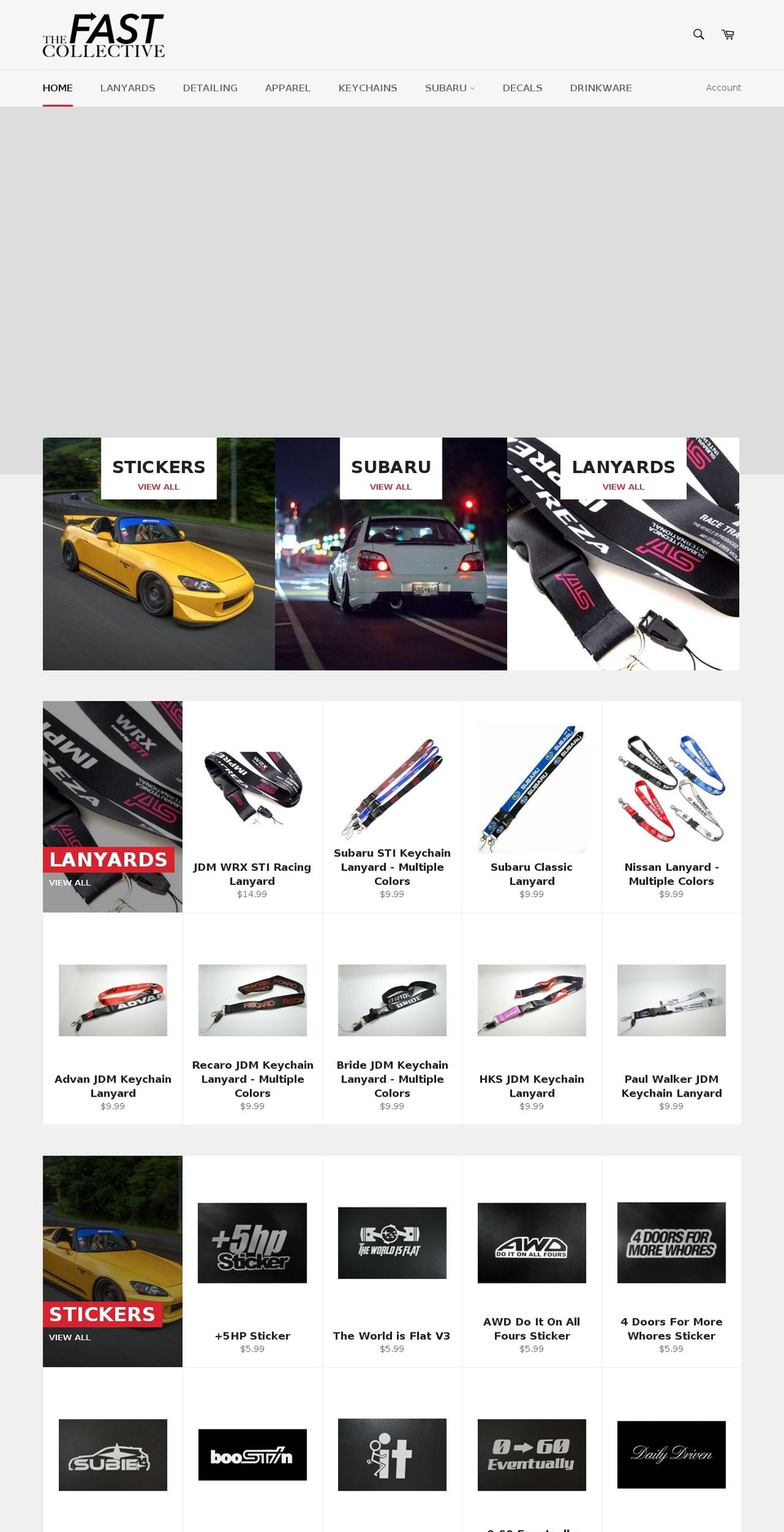 thefastcollective.com shopify website screenshot