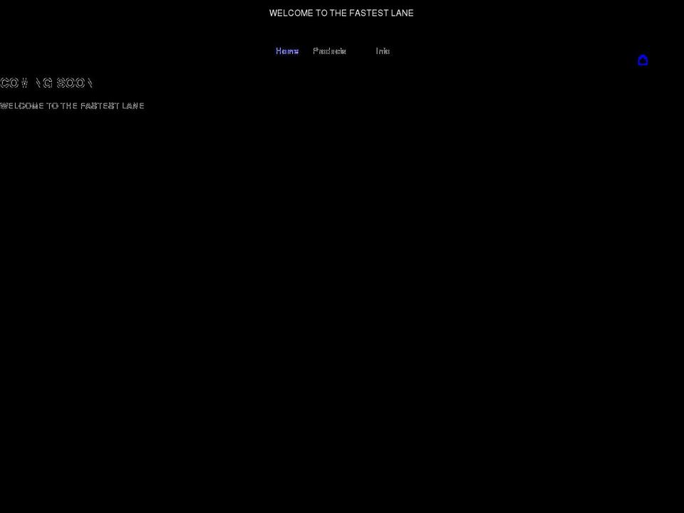 NEW START Shopify theme site example thefastestlane.com