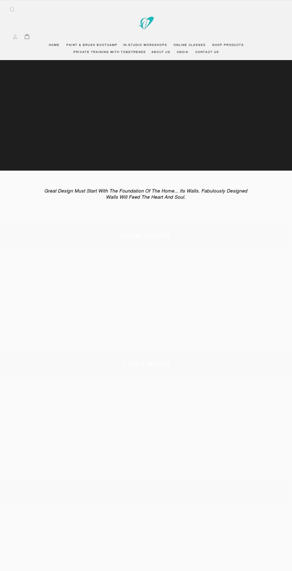 thefauxprostudio.com shopify website screenshot