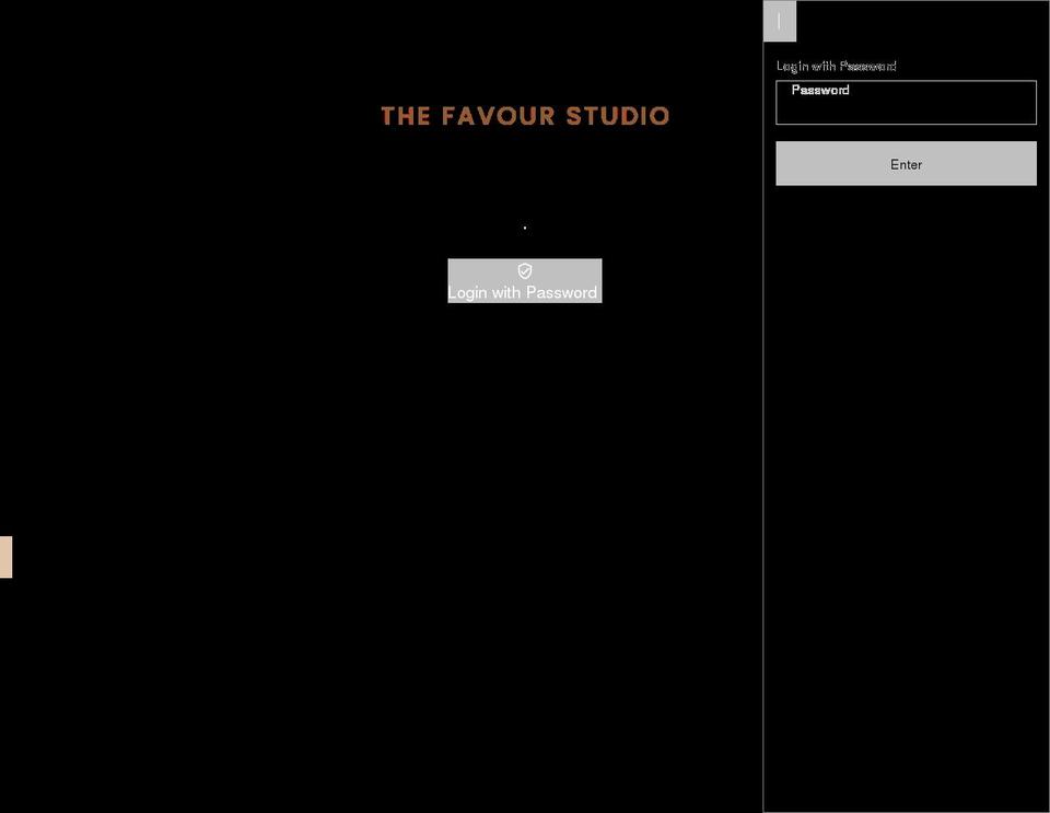 thefavourstudio.com shopify website screenshot