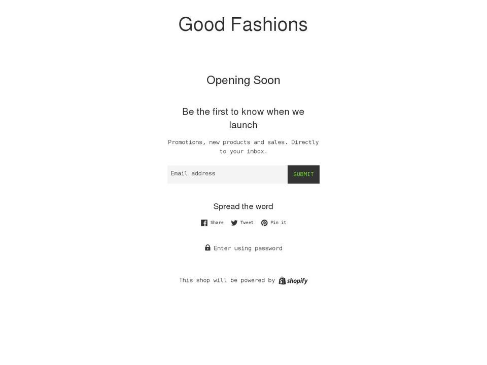thefeelgoodes.com shopify website screenshot