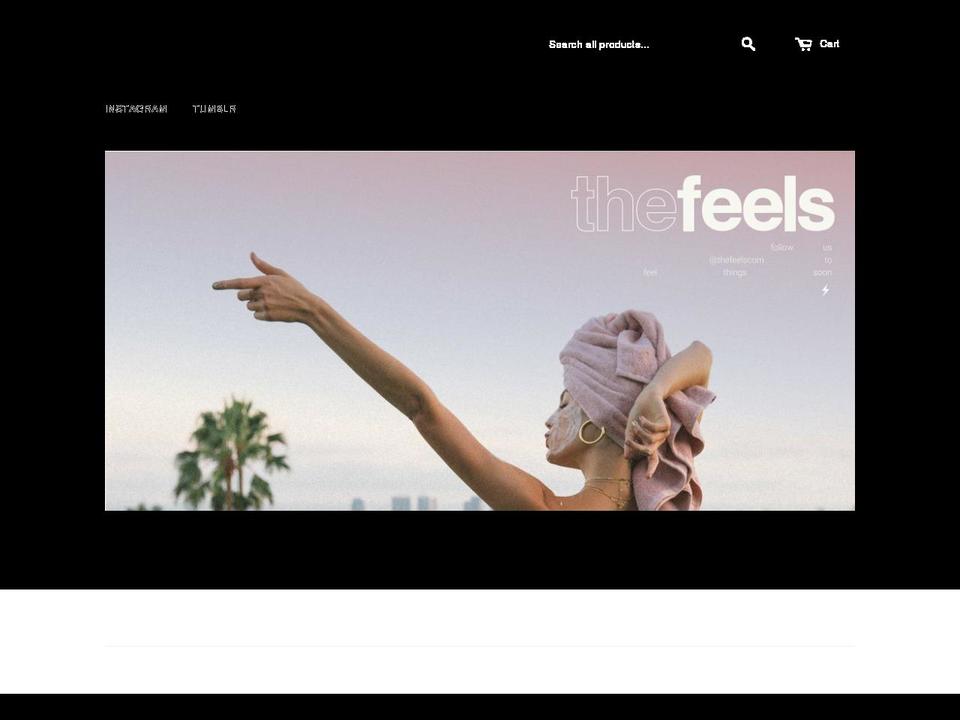 thefeels.com — Shopify storefront screenshot