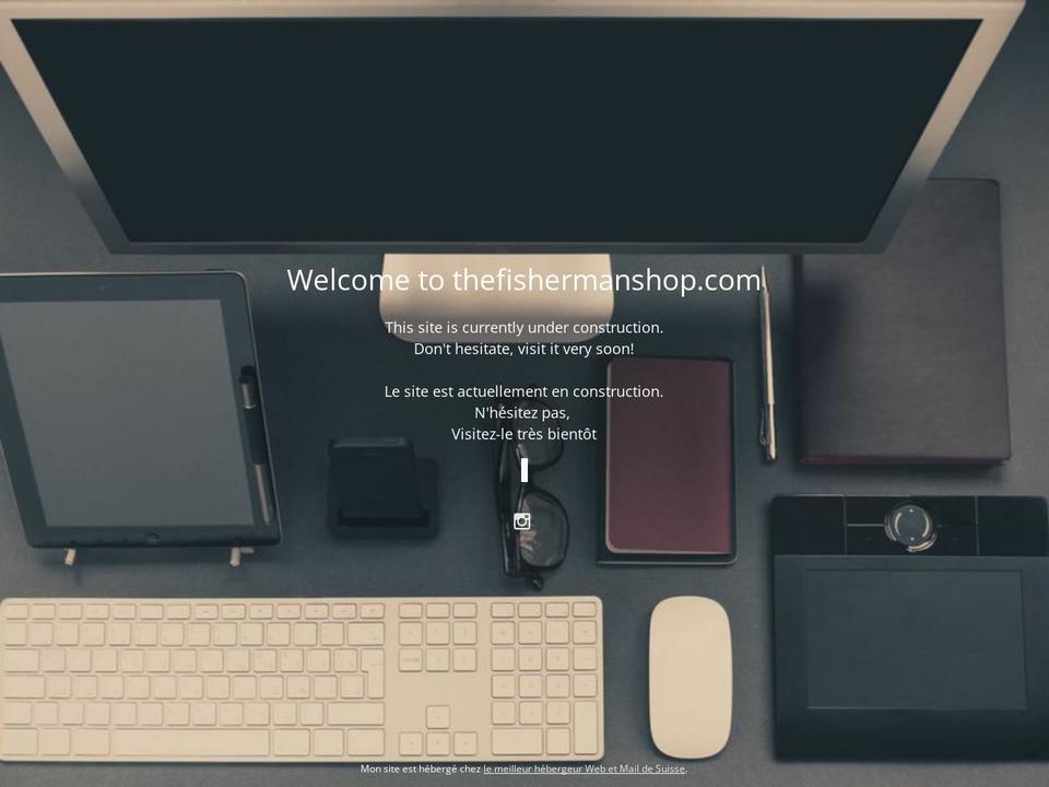 thefishermanshop.com — Shopify storefront screenshot