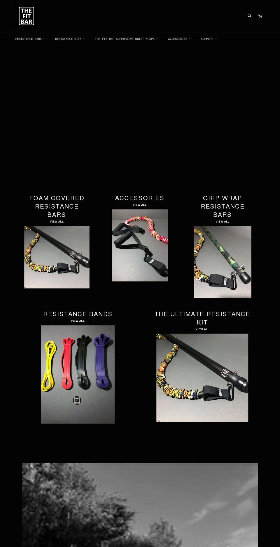 thefitbar.co.uk shopify website screenshot