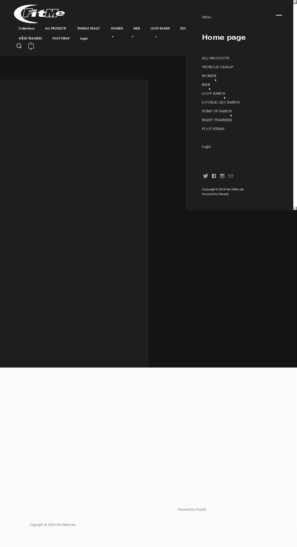 thefitmelife.com shopify website screenshot