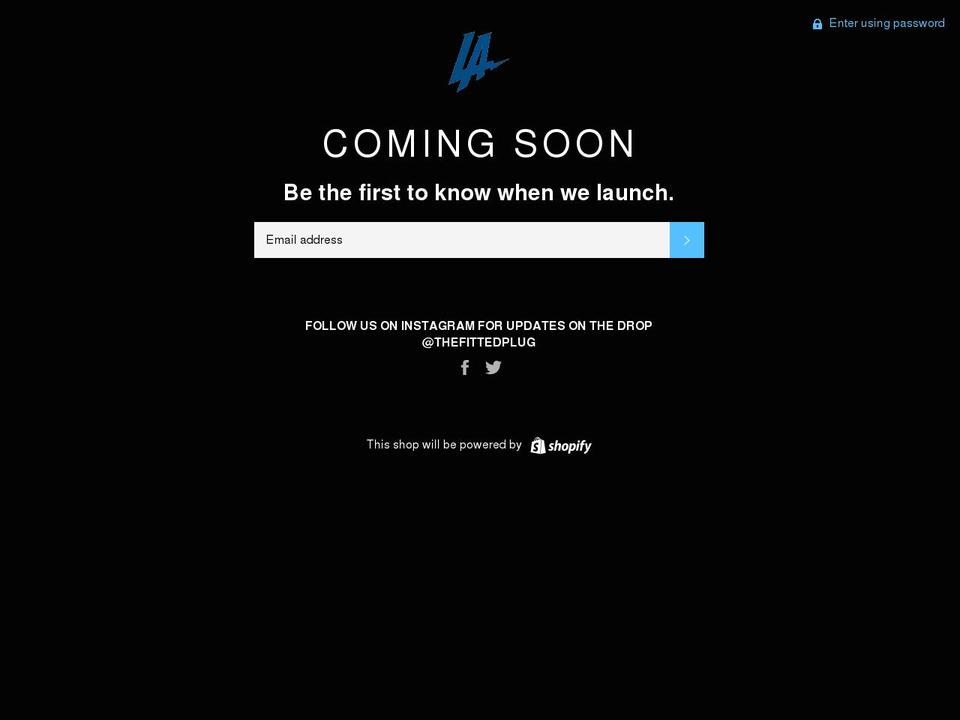 thefittedplug.com shopify website screenshot