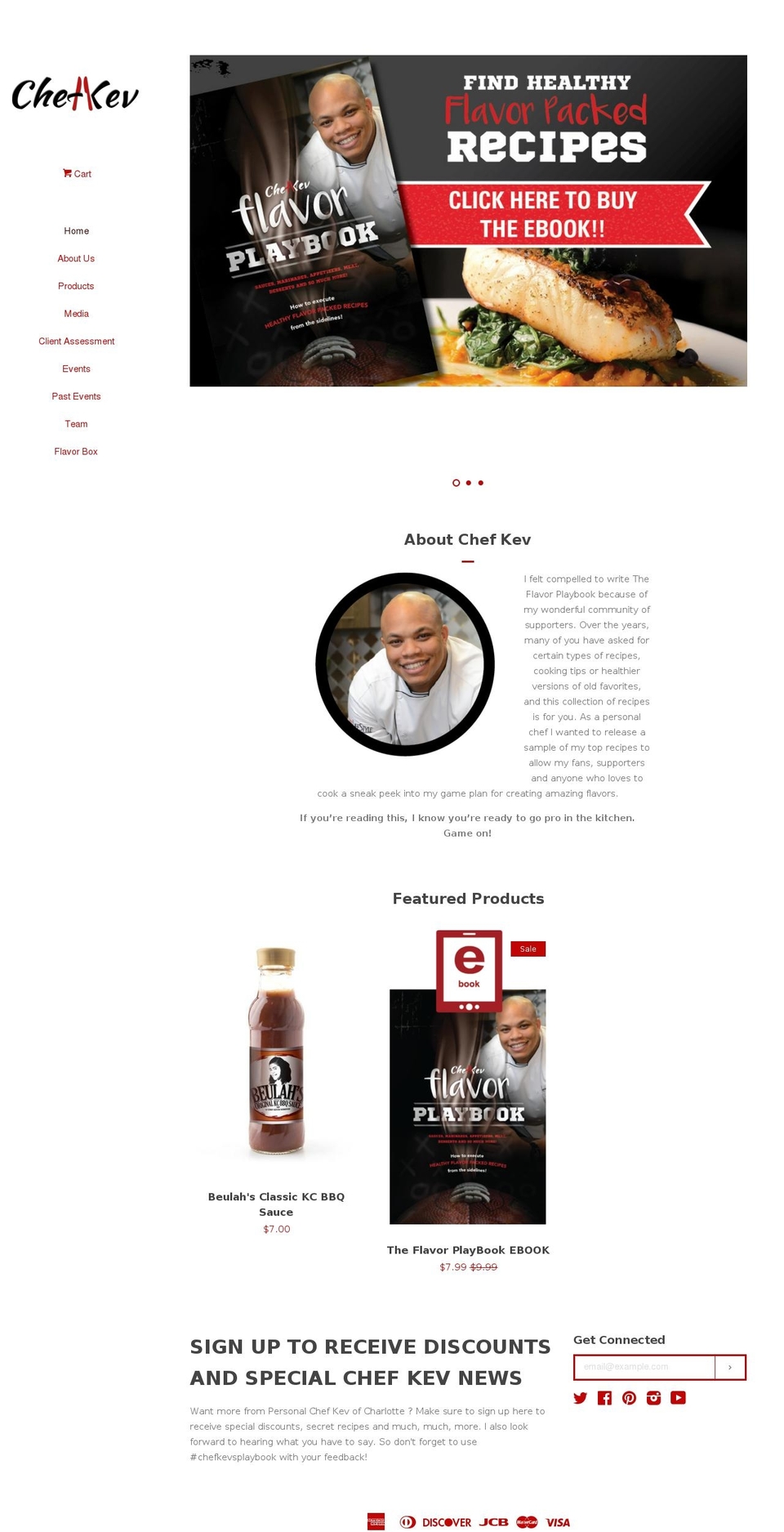 theflavorplaybook.com shopify website screenshot