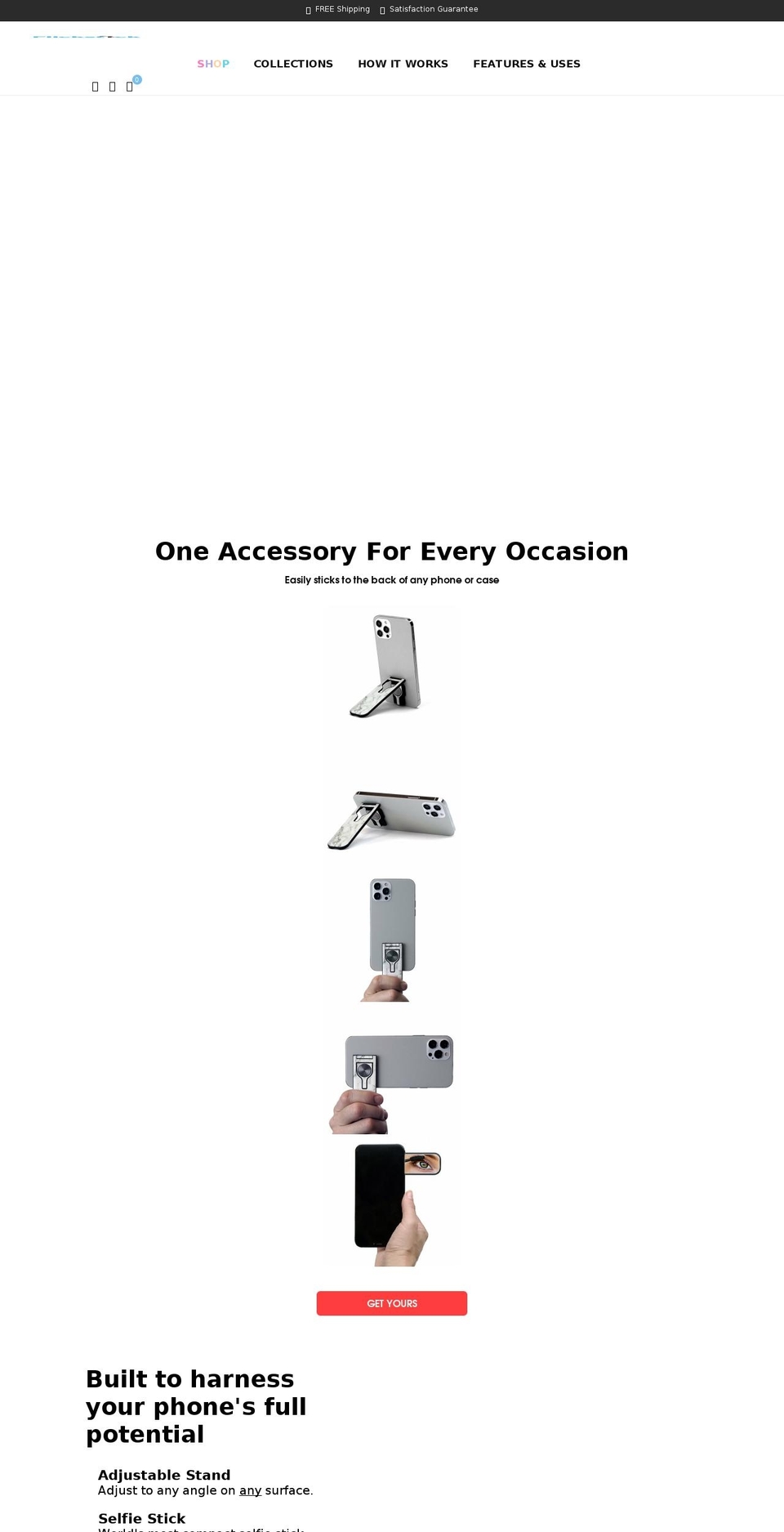 theflickstick.com shopify website screenshot