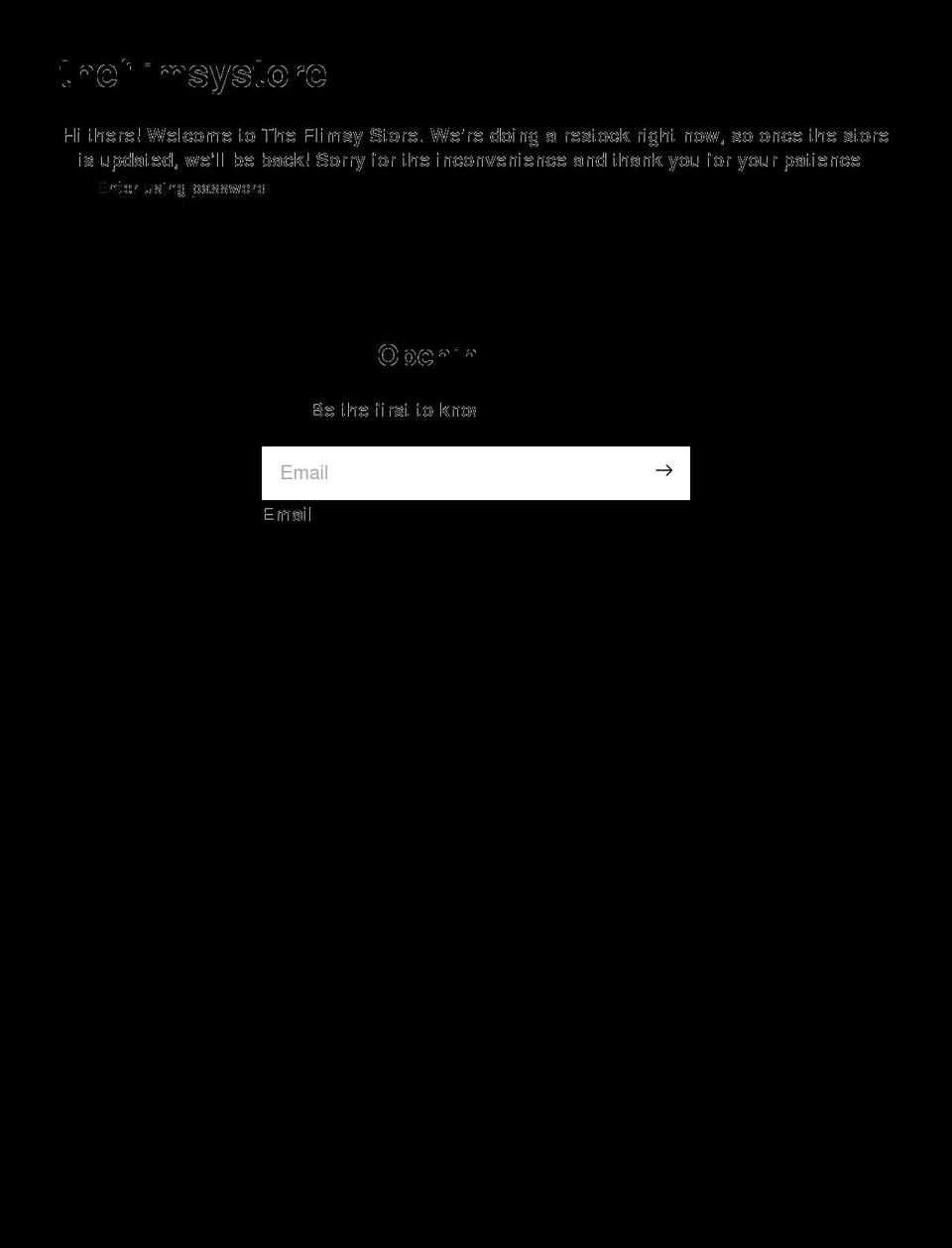 theflimsystore.com shopify website screenshot