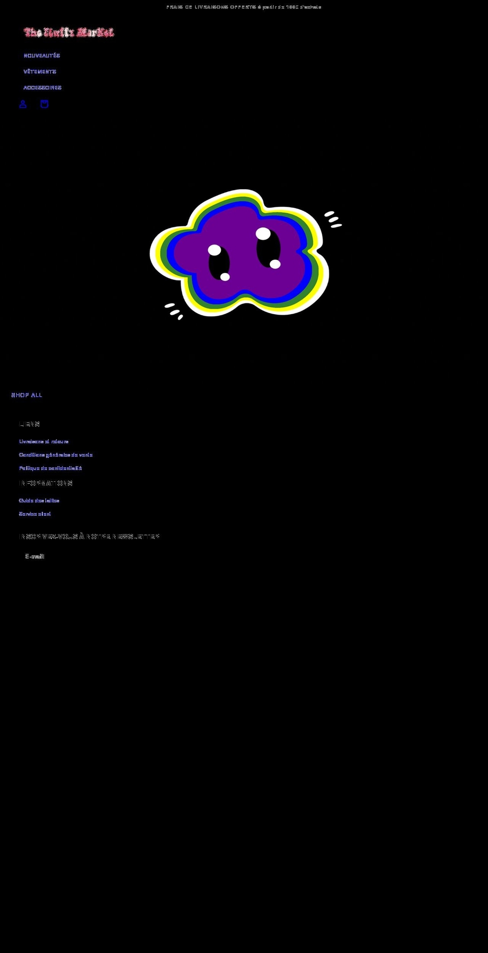 thefluffymarket.com shopify website screenshot