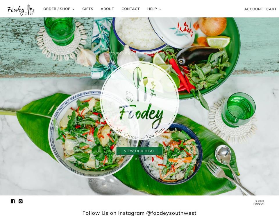 thefoodeycollective.com — Shopify storefront screenshot